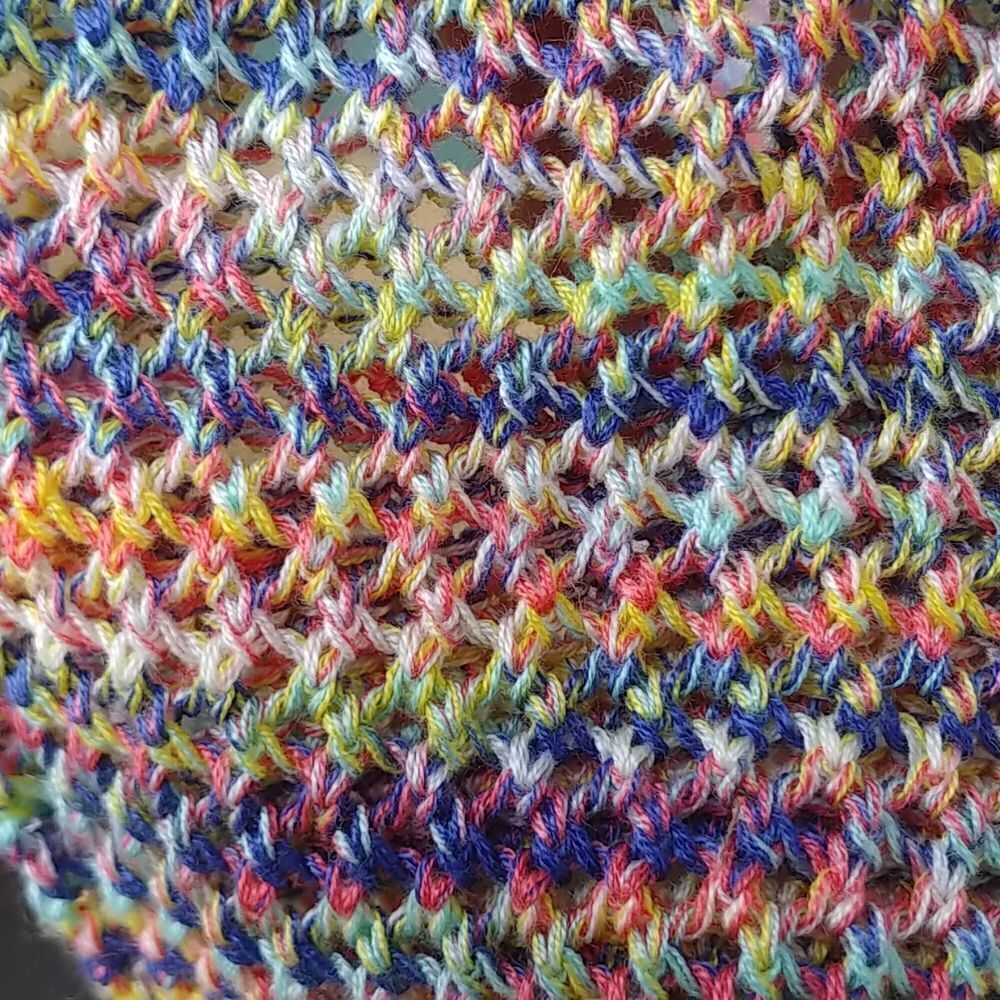 JohnPaulRichard Colorful Crochet Sweater - Picture 8 of 8